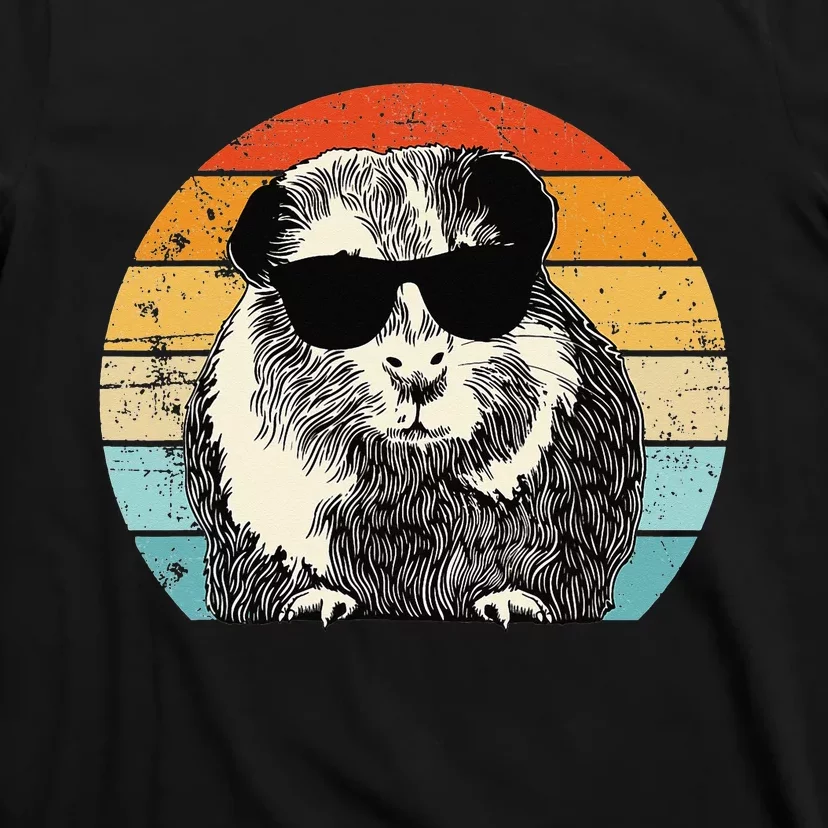 Guinea Pig Guinea Pig Lover Retro Guinea Pig T-Shirt