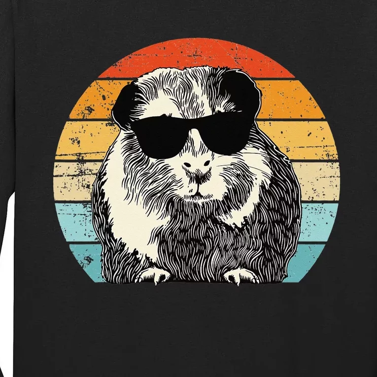 Guinea Pig Guinea Pig Lover Retro Guinea Pig Tall Long Sleeve T-Shirt