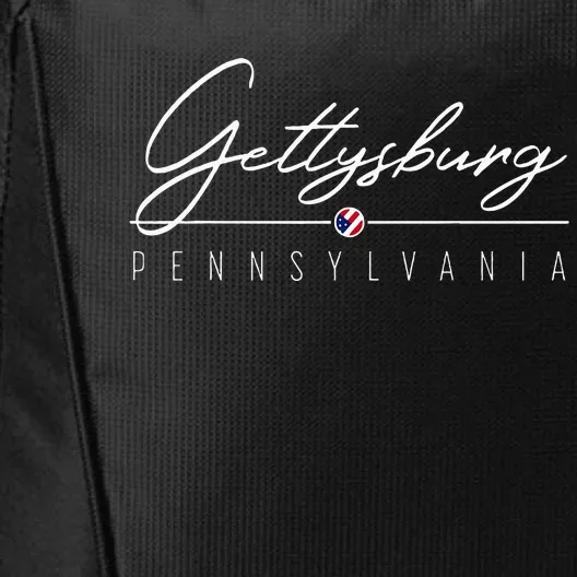 Gettysburg Pa City Backpack