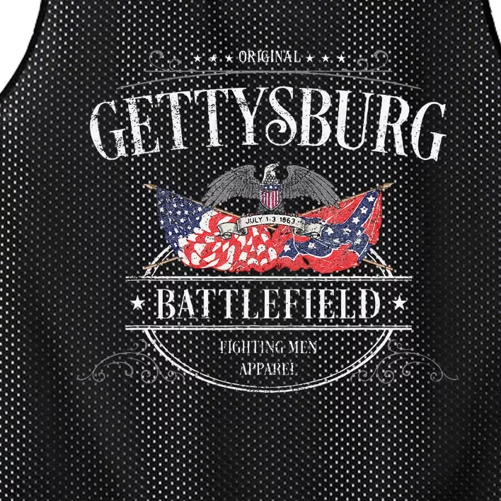 Gettysburg Pennsylvania Mesh Reversible Basketball Jersey Tank