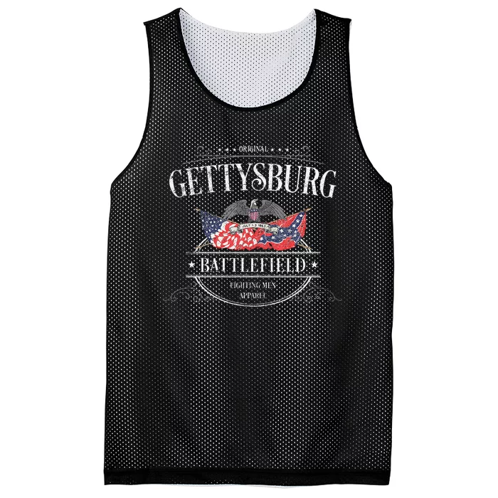 Gettysburg Pennsylvania Mesh Reversible Basketball Jersey Tank