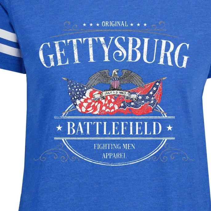 Gettysburg Pennsylvania Enza Ladies Jersey Football T-Shirt