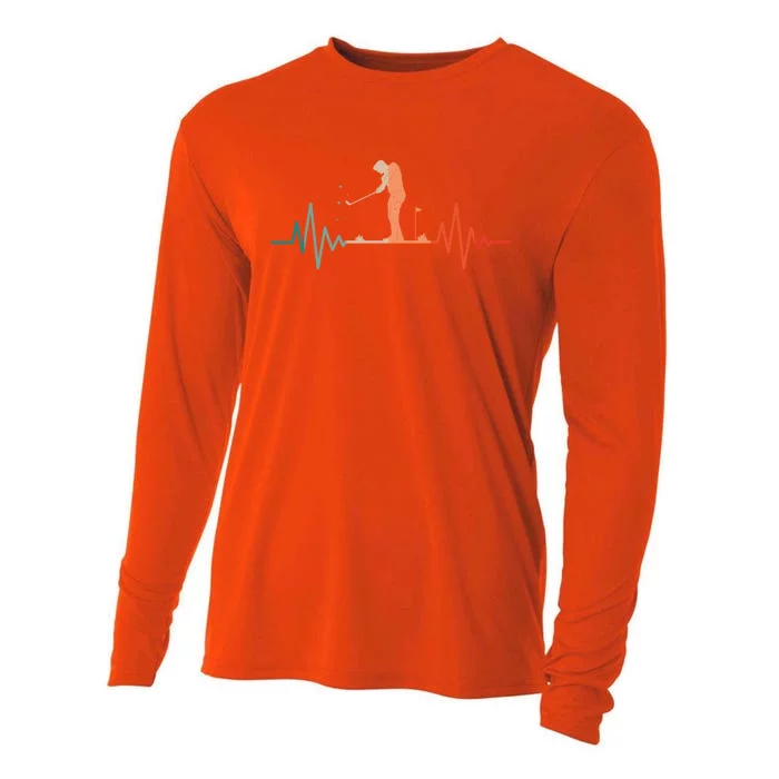 Golf Player Golfing Golfer Gift Cooling Performance Long Sleeve Crew