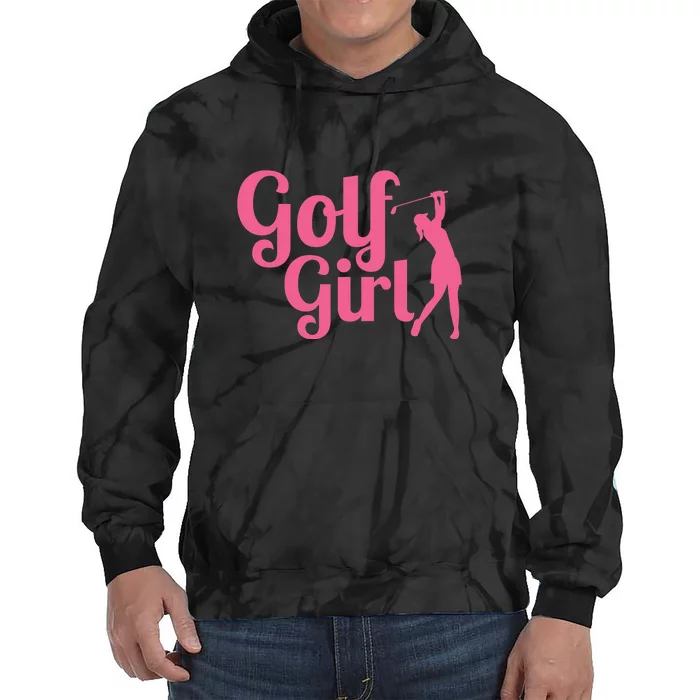 Golf Player Golf Lover Gift For Mother's Day Tie Dye Hoodie