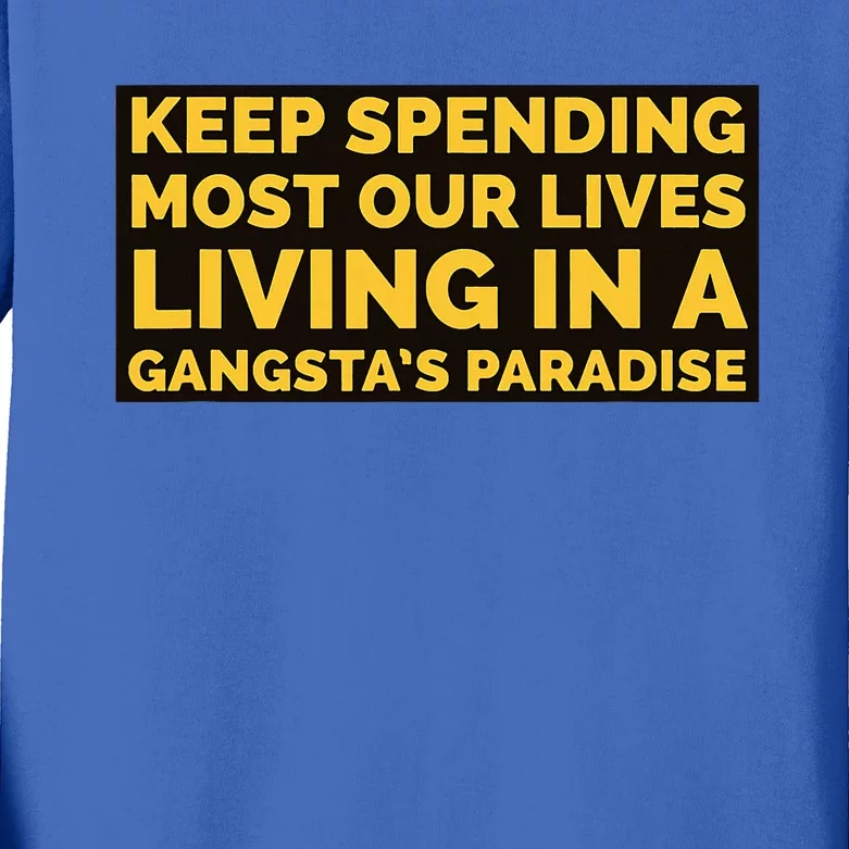 Gangsters Paradise Kids Long Sleeve Shirt