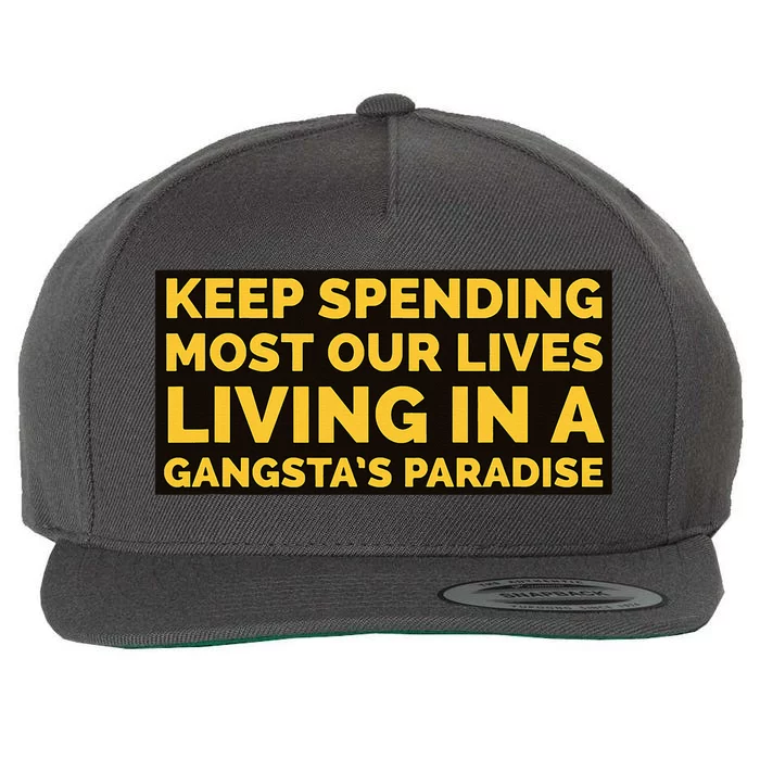 Gangsters Paradise Wool Snapback Cap