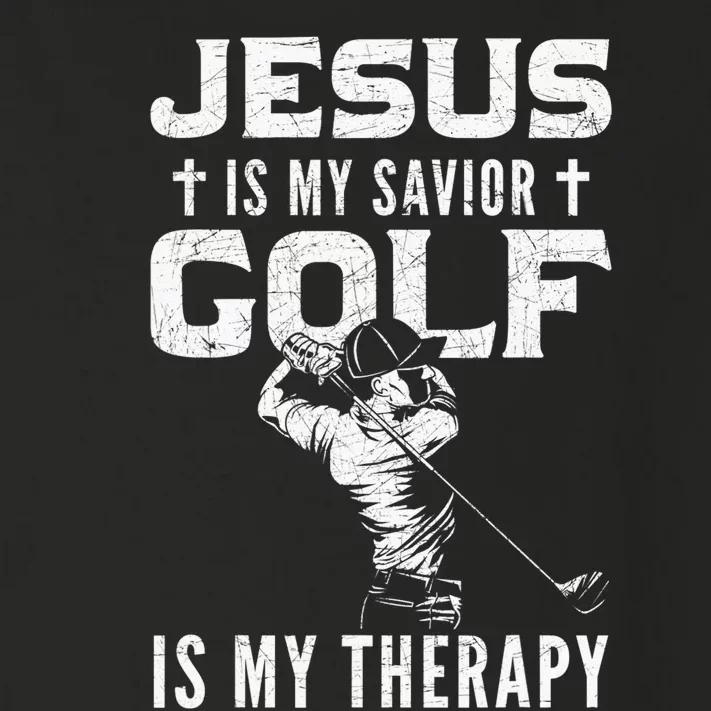 Golf Player Golfer Funny Christian Quotes Gift Toddler Long Sleeve Shirt