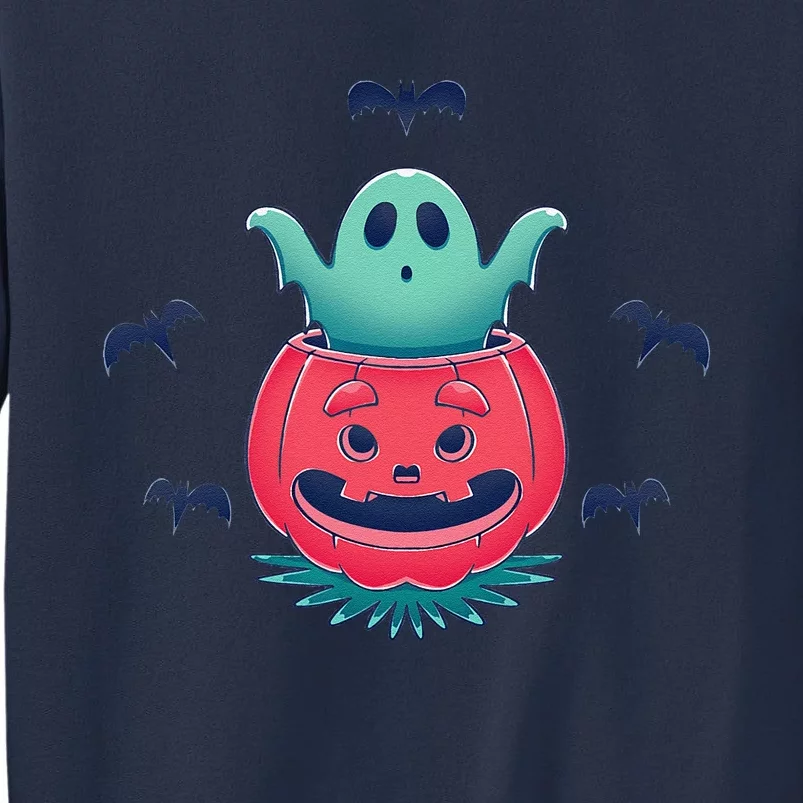 Ghost Pumpkin Gift Halloween Sweatshirt