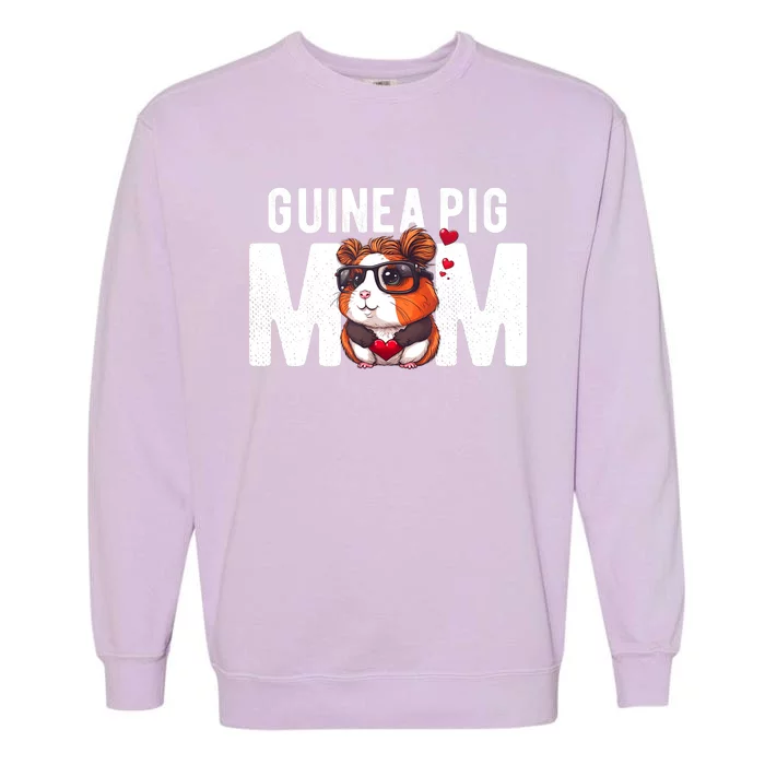 Guinea Pig Guinea Pig Mom Girl Furry Potato Funny Garment-Dyed Sweatshirt