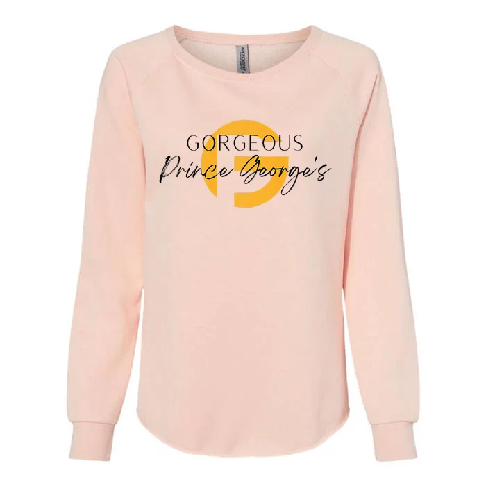 Gorgeous Prince Georges Womens California Wash Sweatshirt