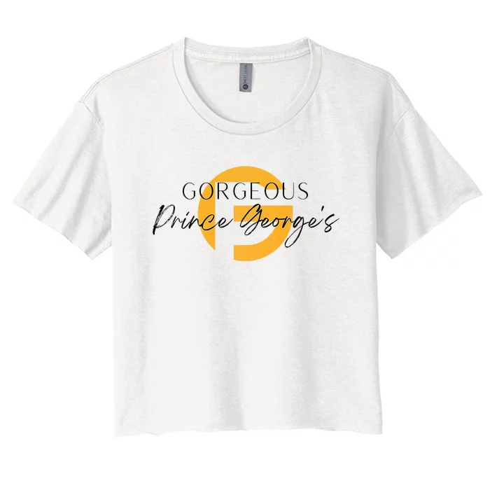 Gorgeous Prince Georges Women's Crop Top Tee