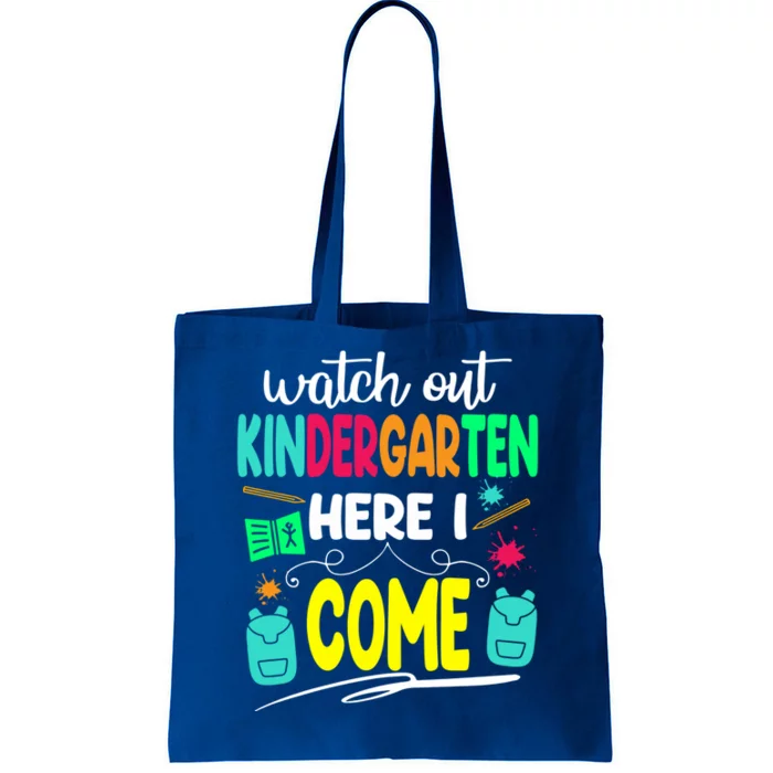 Graduate PreK Graduation Watch Out Kindergarten Gift Tote Bag