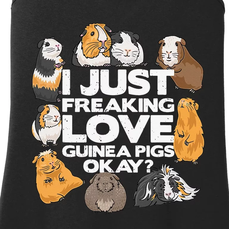 Guinea Pig Guinea Pig Lover Tee Funny Guinea Pig Ladies Essential Tank