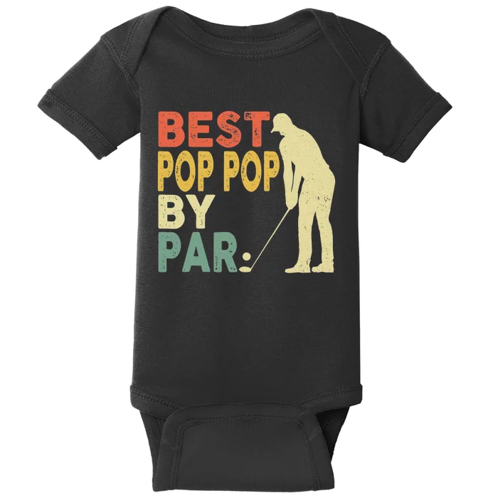 Golf Player Gifts Funny Golfer Retro Vintage Style Coach Baby Bodysuit