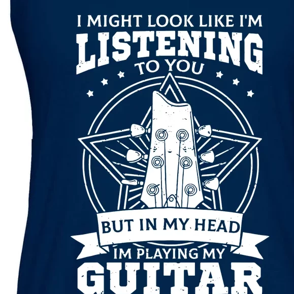 Guitar Player Guitarist Musicians Songwriters Ladies Essential Flowy Tank