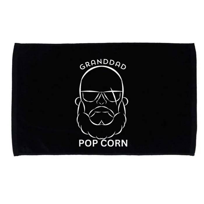 Granddad… Popcorn! Microfiber Hand Towel