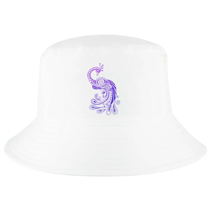 Galaxy Peacock Cool Comfort Performance Bucket Hat