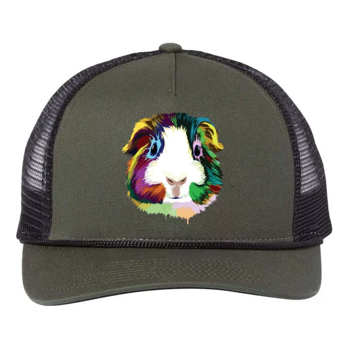 Guinea Pig Retro Rope Trucker Hat Cap