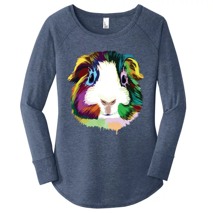 Guinea Pig Women's Perfect Tri Tunic Long Sleeve Shirt