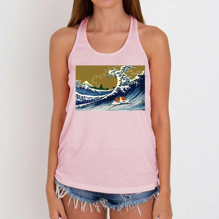 Guinea Pig Women's Knotted Racerback Tank