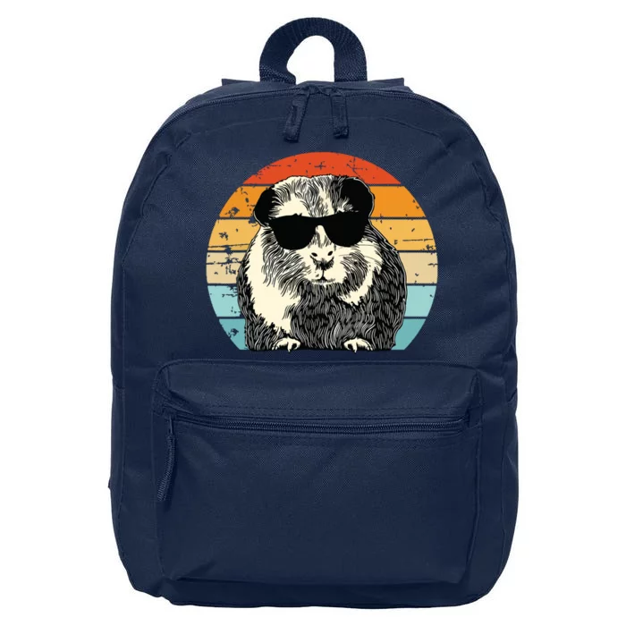 Guinea Pig Guinea Pig Lover Retro Guinea Pig 16 in Basic Backpack