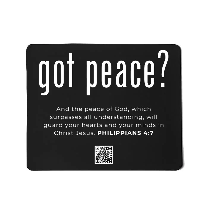 Got Peace Mousepad