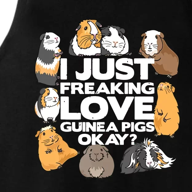 Guinea Pig Guinea Pig Lover Tee Funny Guinea Pig Ladies Tri-Blend Wicking Tank