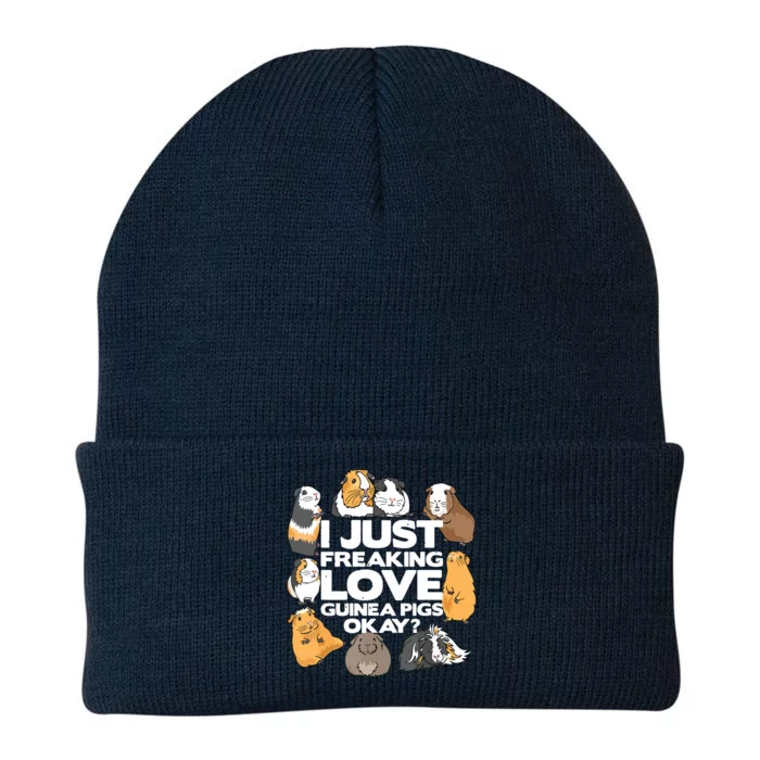 Guinea Pig Guinea Pig Lover Tee Funny Guinea Pig Knit Cap Winter Beanie