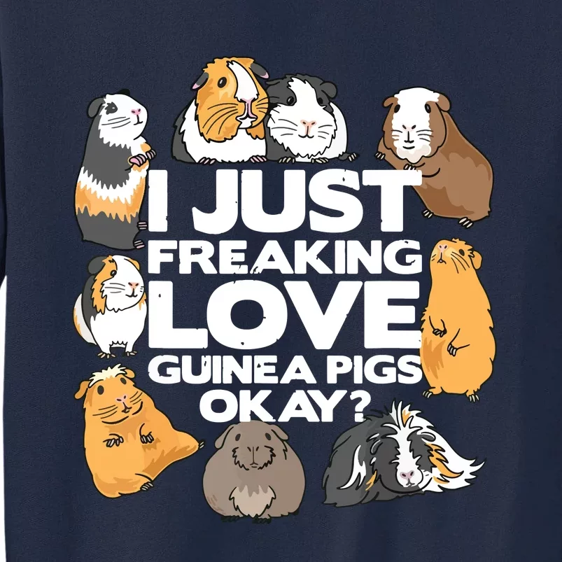 Guinea Pig Guinea Pig Lover Tee Funny Guinea Pig Tall Sweatshirt