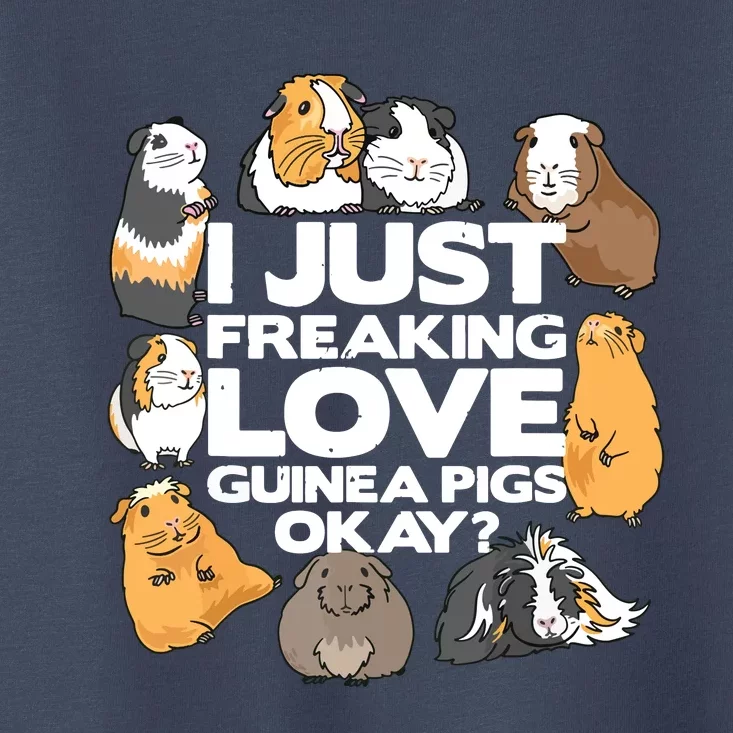 Guinea Pig Guinea Pig Lover Tee Funny Guinea Pig Toddler T-Shirt