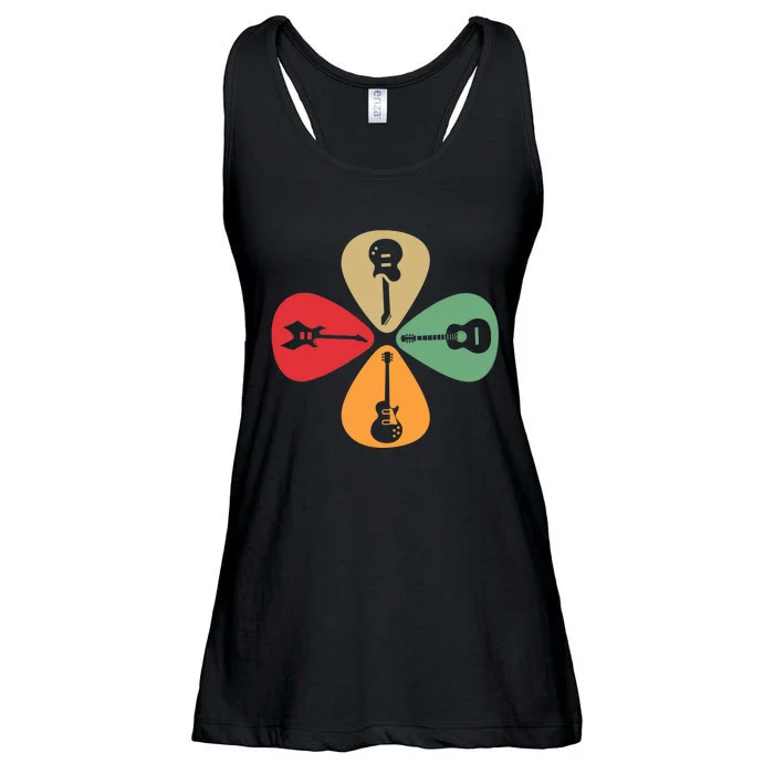 Guitar Player Guitarist Gift Guitar Lovers Women Ladies Essential Flowy Tank