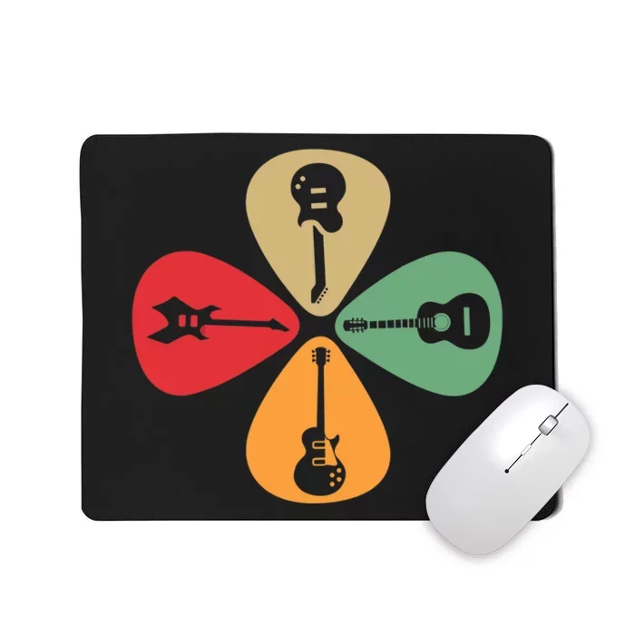 Guitar Player Guitarist Gift Guitar Lovers Women Mousepad