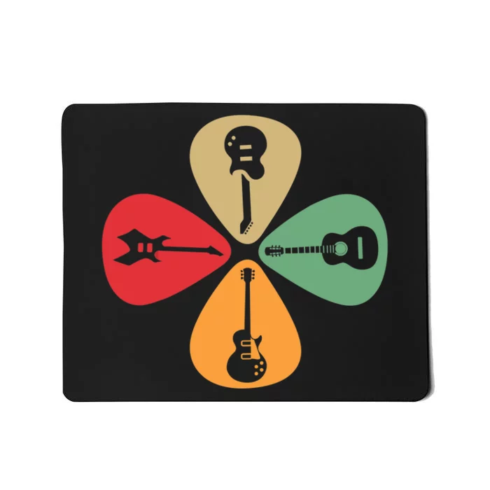 Guitar Player Guitarist Gift Guitar Lovers Women Mousepad