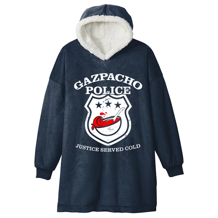 Gazpacho Police Hooded Wearable Blanket