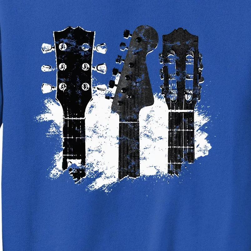 Guitar Player Gifts Rock N Roll Musician Festival Music Tall Sweatshirt