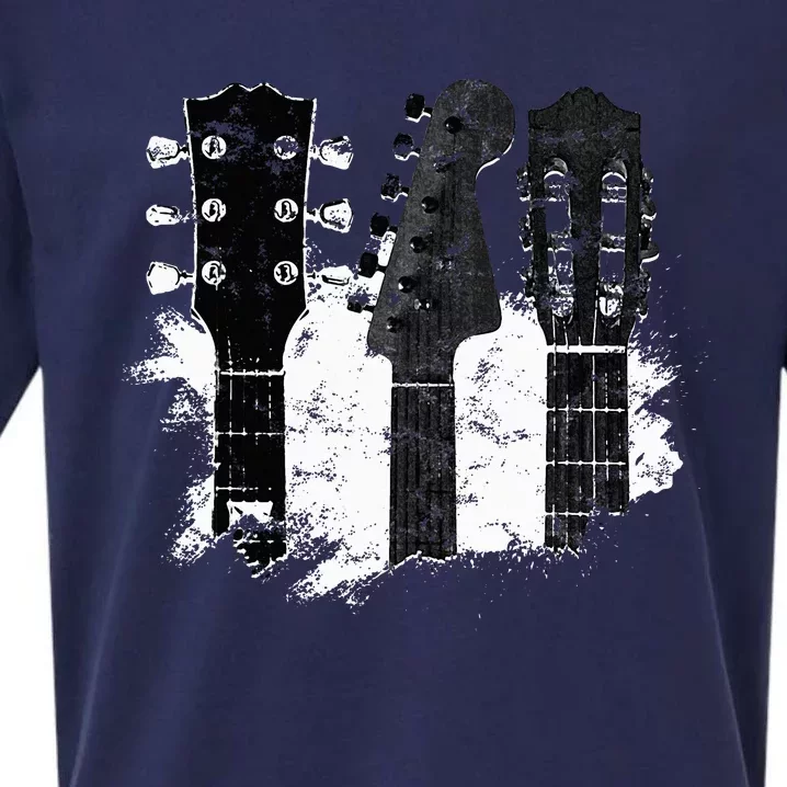 Guitar Player Gifts Rock N Roll Musician Festival Music Sueded Cloud Jersey T-Shirt