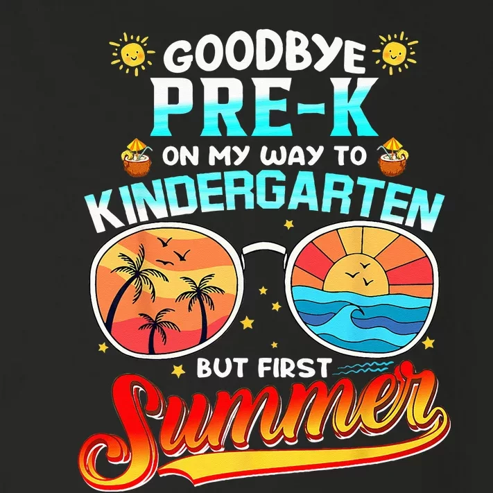 Goodbye PreK Grade Graduation To Kindergarten Hello Summer Toddler Long Sleeve Shirt