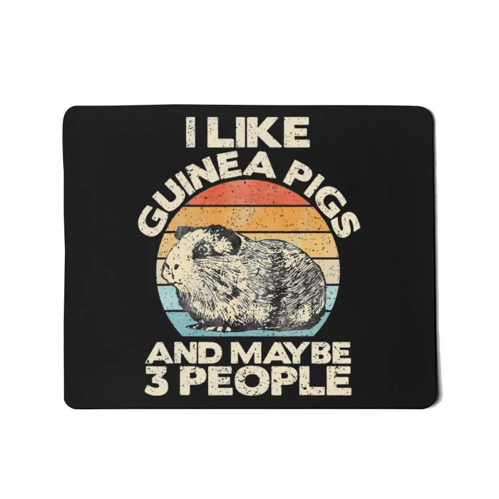 Guinea Pig Guinea Pig Lover Tee Funny Guinea Pig Mousepad