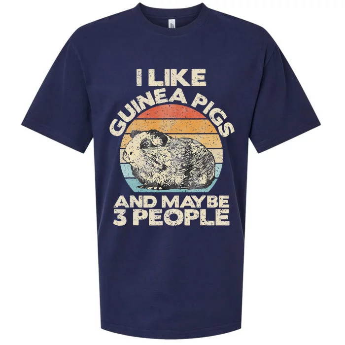 Guinea Pig Guinea Pig Lover Tee Funny Guinea Pig Sueded Cloud Jersey T-Shirt