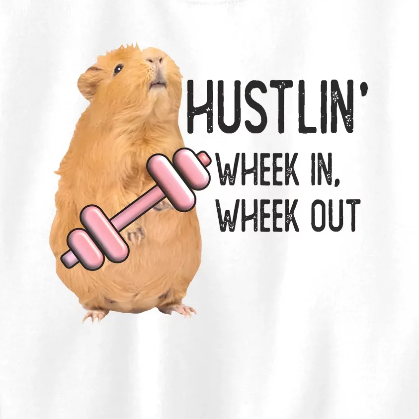 Guinea Pig Hustlin Wheek In Wheek Out Kids Sweatshirt