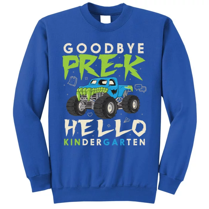 Goodbye PreK Hello Kindergarten Graduation Gift Tall Sweatshirt