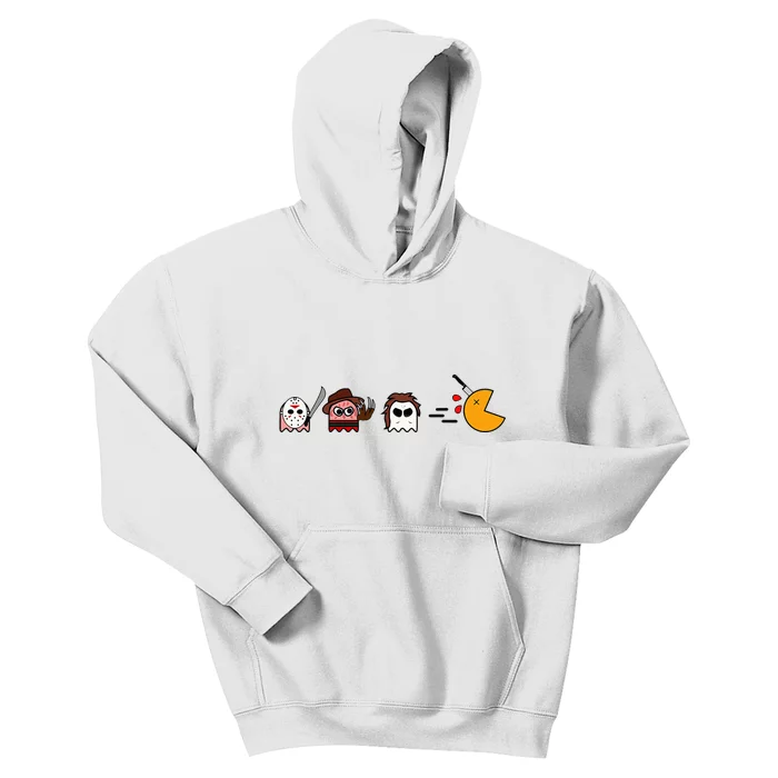 Ghosts Parody Halloween Gamer 80S Horror Movies Kids Hoodie