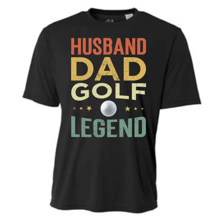 Golf Player Husband Dad Golf Legend Gift Cooling Performance Crew T-Shirt