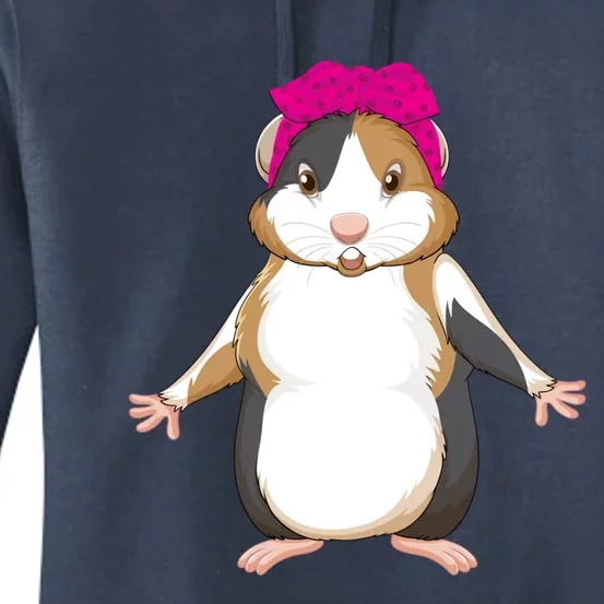 Guinea Pig Hamster Tee Girls Guinea Pig Funny Gift Hamster Gift Women's Pullover Hoodie