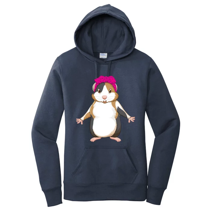 Guinea Pig Hamster Tee Girls Guinea Pig Funny Gift Hamster Gift Women's Pullover Hoodie