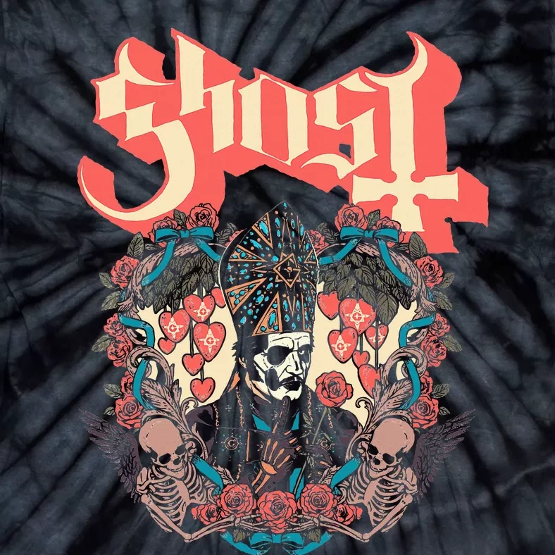 Ghost – Papa Hearts Tie-Dye T-Shirt