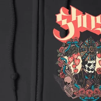 Ghost – Papa Hearts Full Zip Hoodie