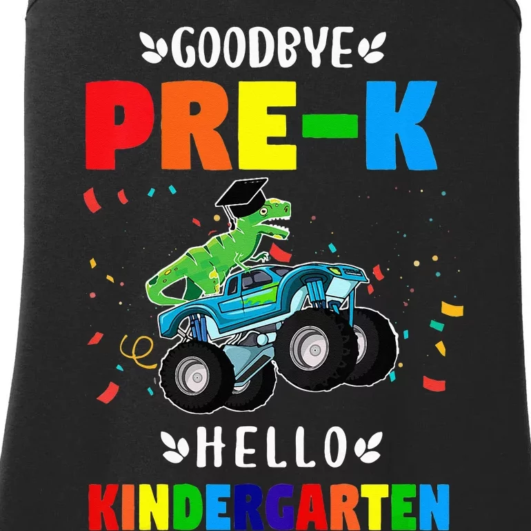 Goodbye PreK Hello Kindergarten Graduation Ladies Essential Tank