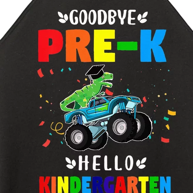 Goodbye PreK Hello Kindergarten Graduation Women’s Perfect Tri Rocker Tank