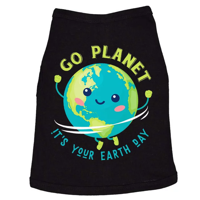 Go Planet Its Your Earth Day Doggie Tank